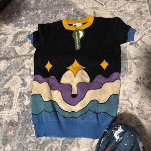 Tags on, Vintage Oxknitstore Knit Cardigan